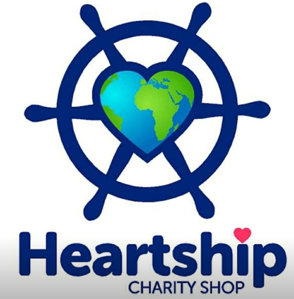 Heartship charity shop logo from the fundraising campaign